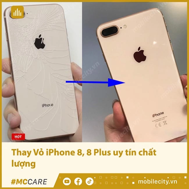 Thay Vỏ iPhone 8 Plus: Giá Cả, Quy Trình & Những Lưu Ý Quan Trọng