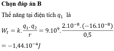 Thế Năng Của Điện Tích