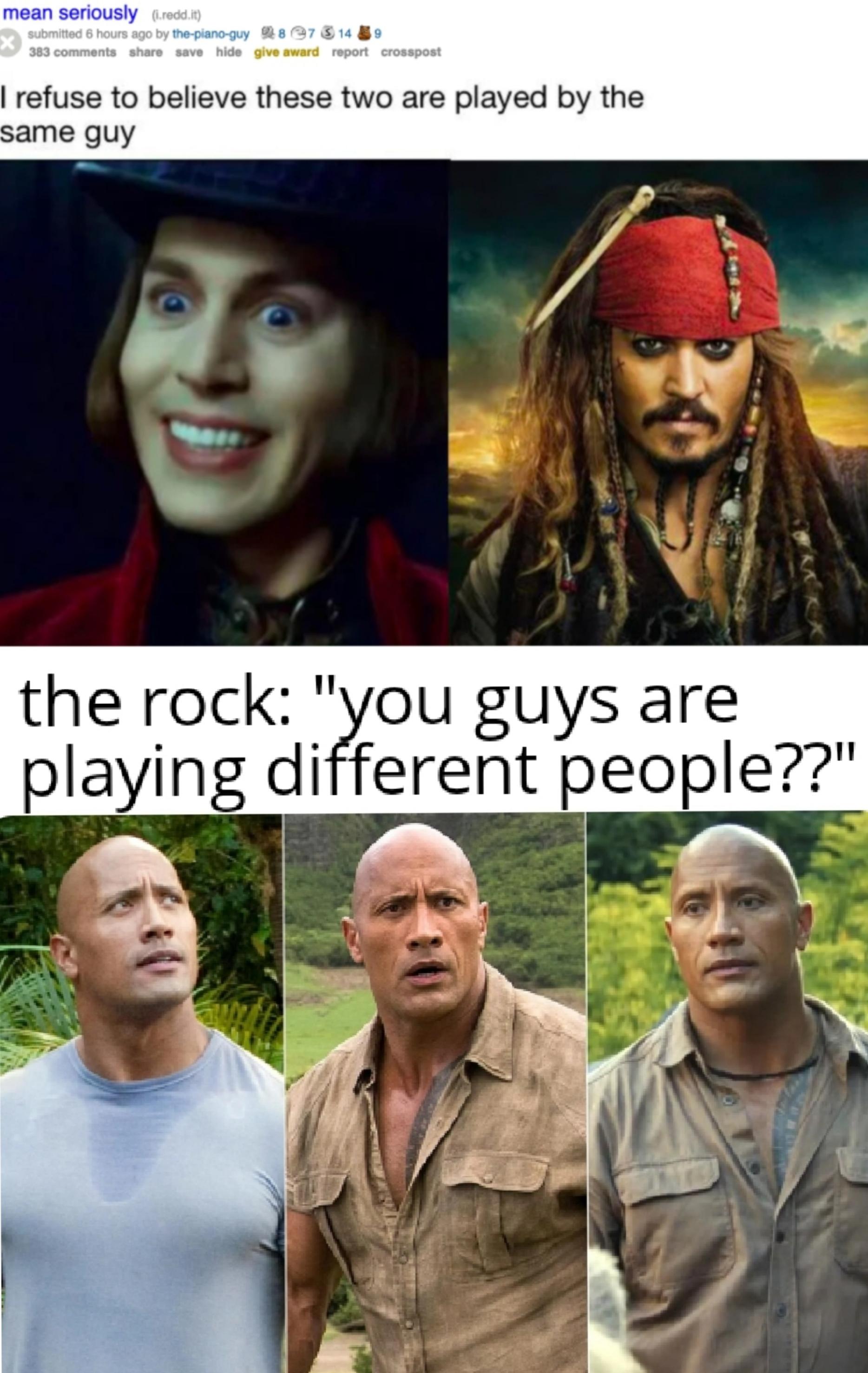 Những Meme Siêu Hài Hước Của The Rock