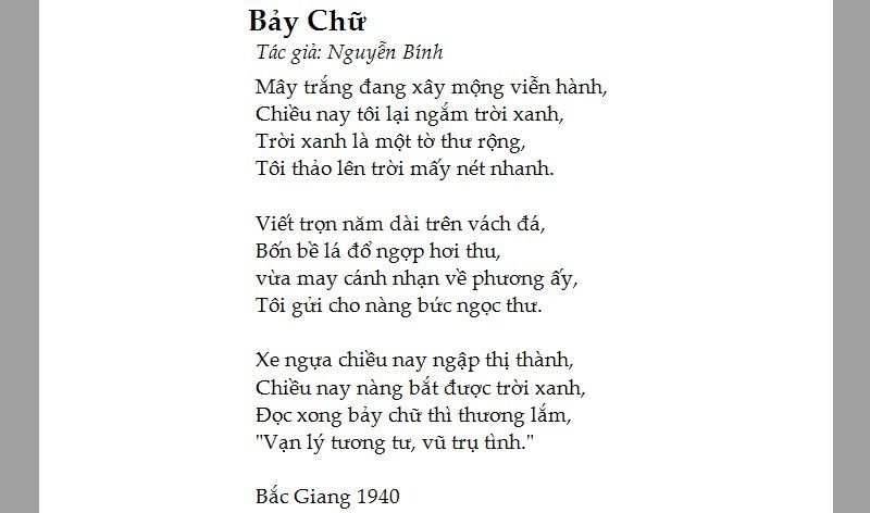 Thơ 8 Chữ Xen 7 Chữ: Bí Quyết Sáng Tác Và Những Bài Thơ Hay