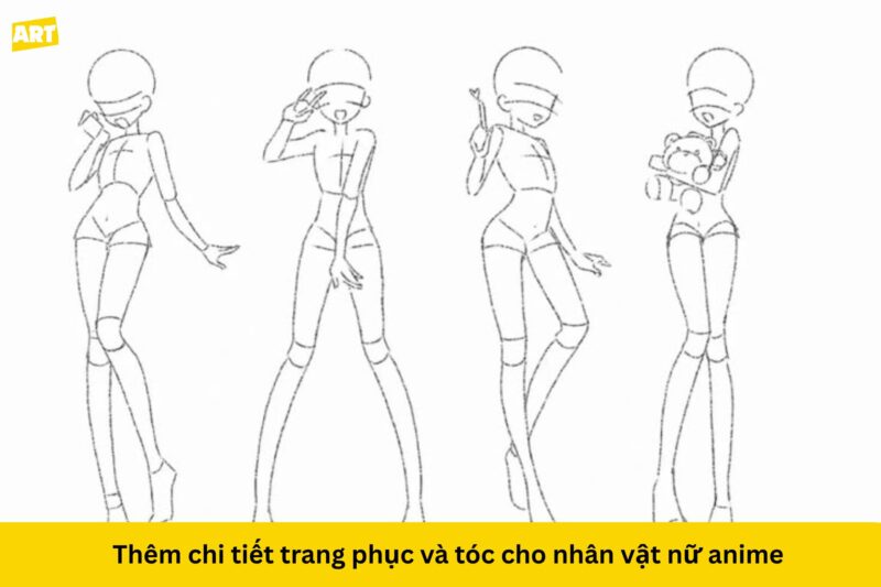 Cách Vẽ Dáng Người Đơn Giản Nhất Gallery 2