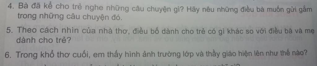 Điều Bố Dành Cho Trẻ Khác Gì So Với Bà Và Mẹ?