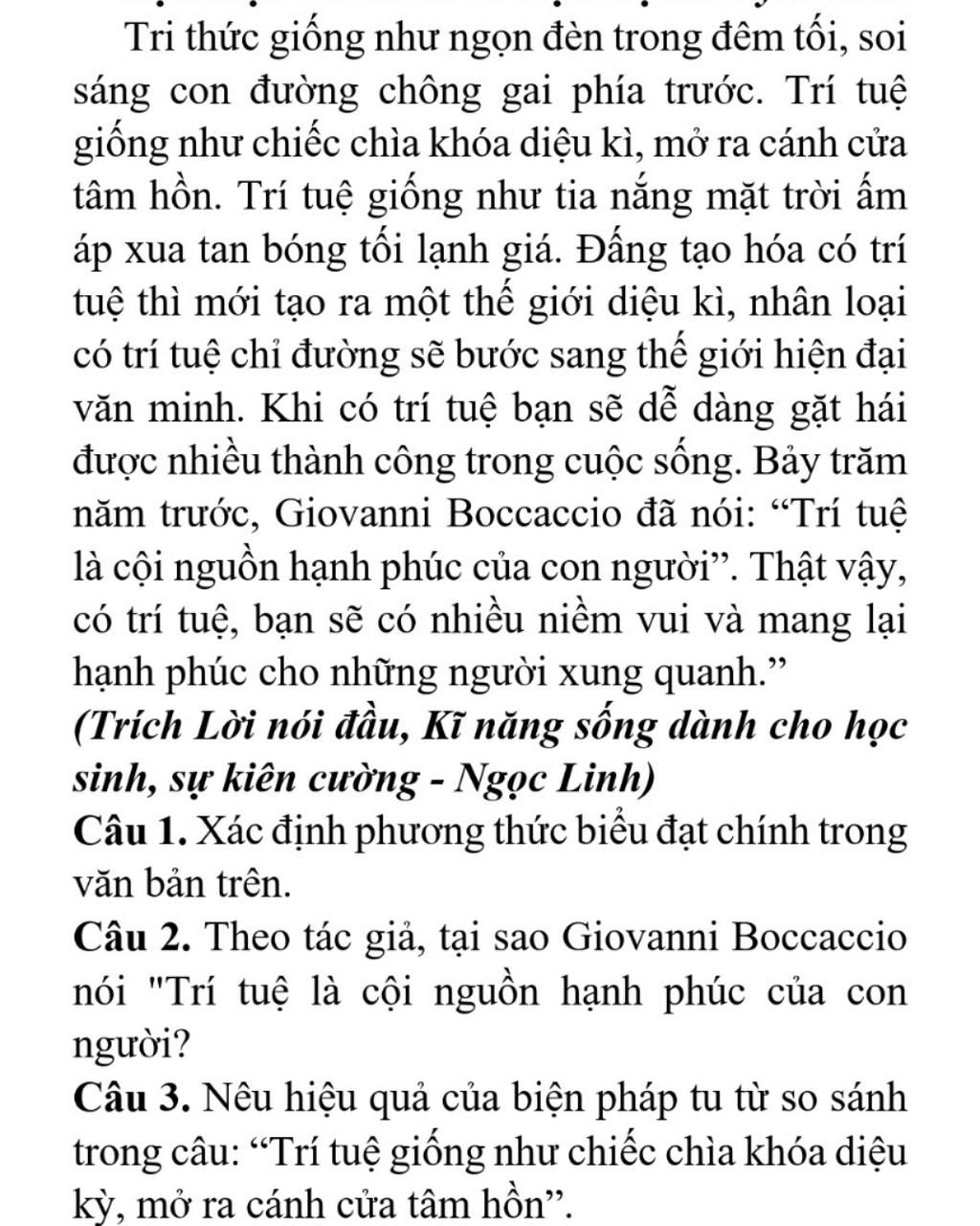 Cuộc sống con người sẽ ra sao nếu chúng ta không chú trọng đến việc phát triển trí tuệ?