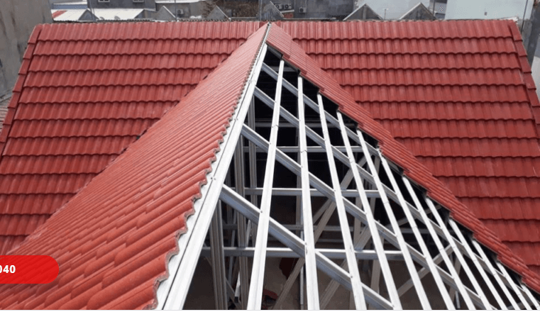 Thi Công Mái Ngói Khung Thép Chuyên Nghiệp, Uy Tín