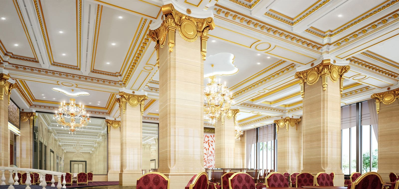 Trần Thạch Cao Dát Vàng -  Sang Trọng và Đẳng Cấp Gallery 2