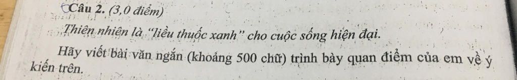 Thiên nhiên là liều thuốc xanh cho cuộc sống hiện đại