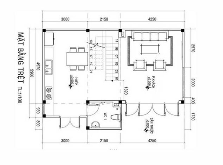 Thiết kế nhà mặt tiền 9m sâu 6m: Giải pháp tối ưu cho không gian sống hiện đại