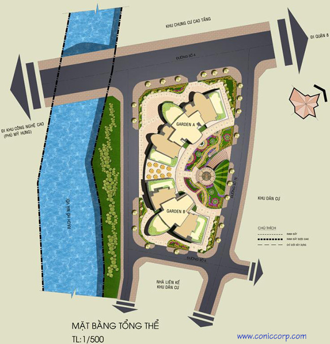 Chung cư Conic Garden - Thông tin chi tiết, giá bán và tiện ích Gallery 2