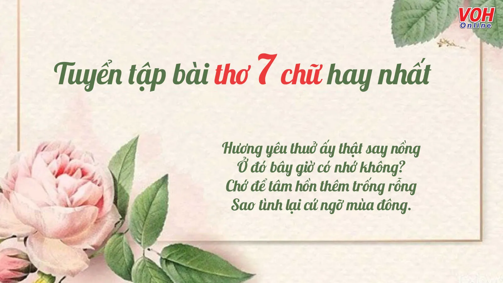Thơ 7 chữ 8 câu: Bí quyết sáng tác và những bài thơ hay