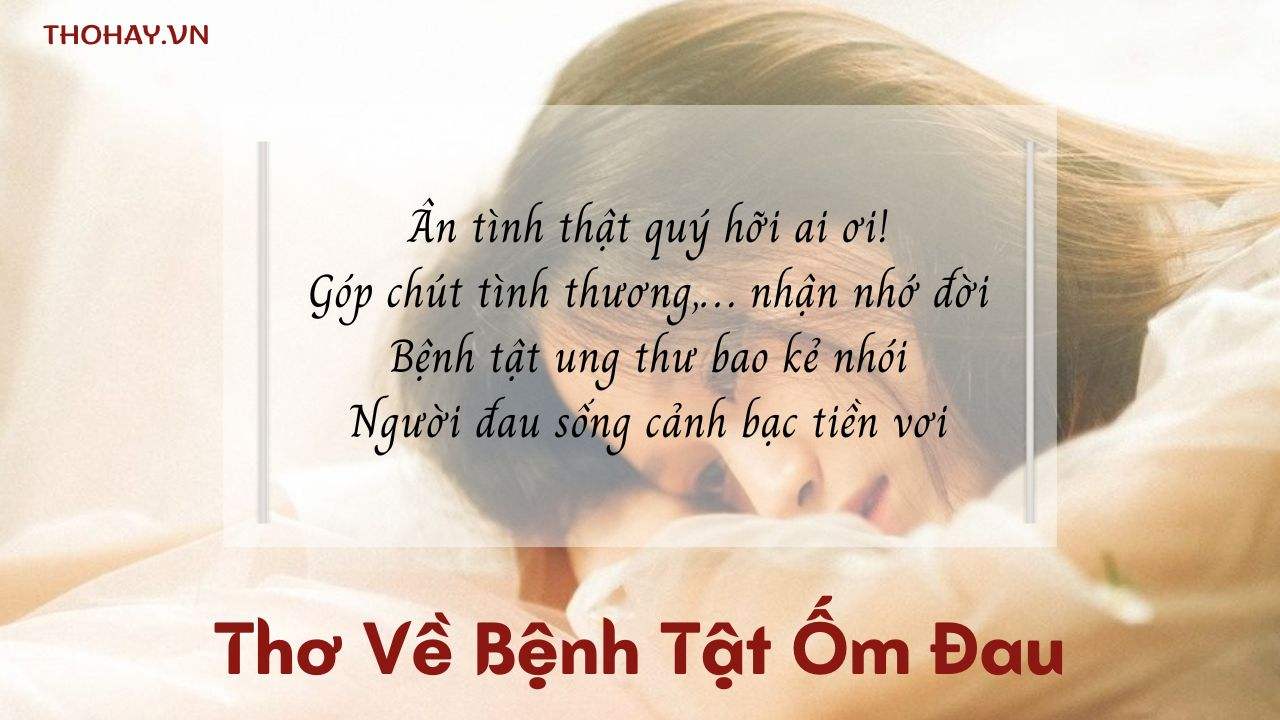Thơ Buồn Nằm Viện: Tâm Sự Giữa Bốn Bức Tường Bệnh Viện