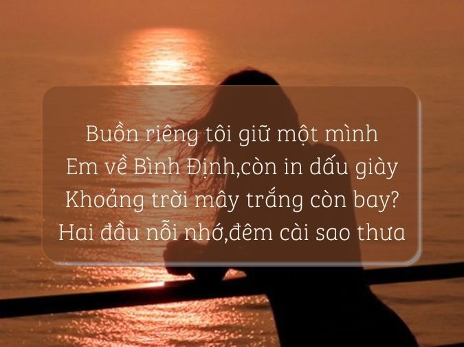 Thơ Buồn Tâm Trạng Một Mình: Những Giọt Lệ Cô Đơn