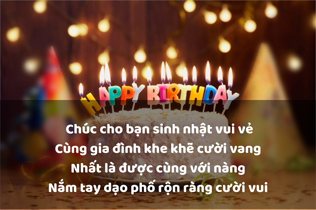 Thơ Chúc Mừng Sinh Nhật Hay và Ý Nghĩa