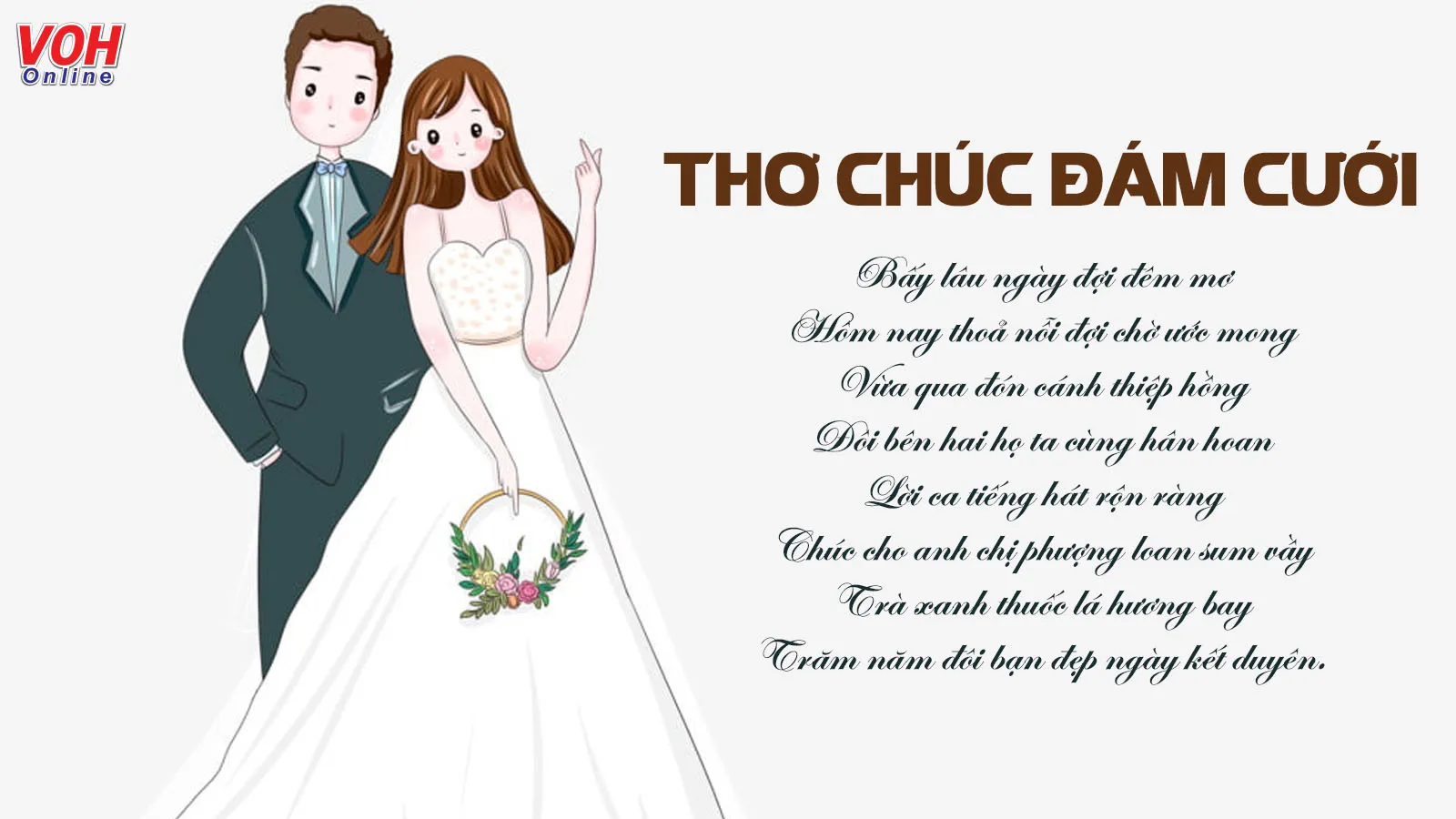 Thơ Đám Cưới Ngắn Hay Và Ý Nghĩa