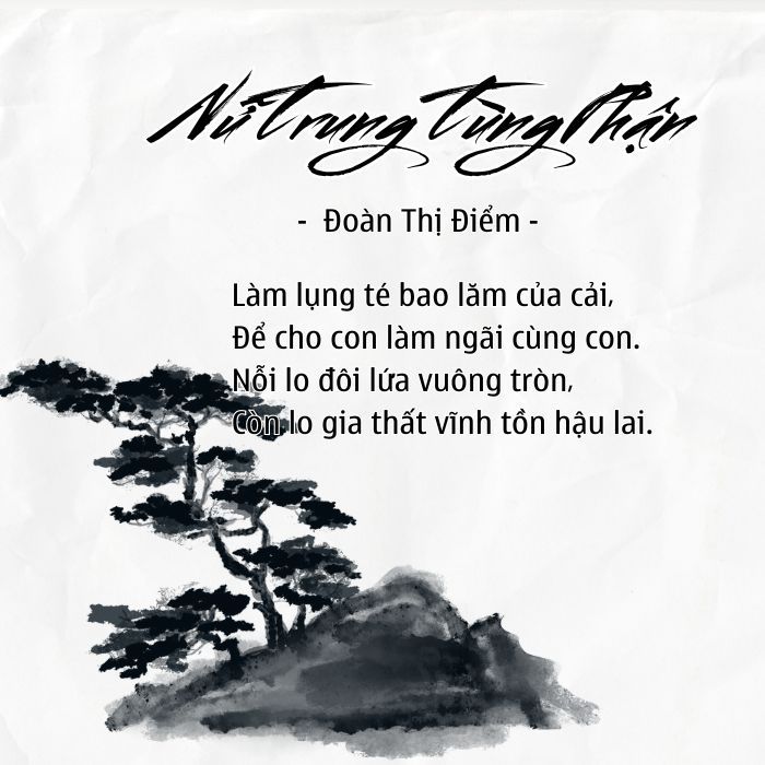 Thơ Đoàn Thị Điểm: Sắc Màu Tình Yêu Và Nỗi Nhớ Hương Thôn