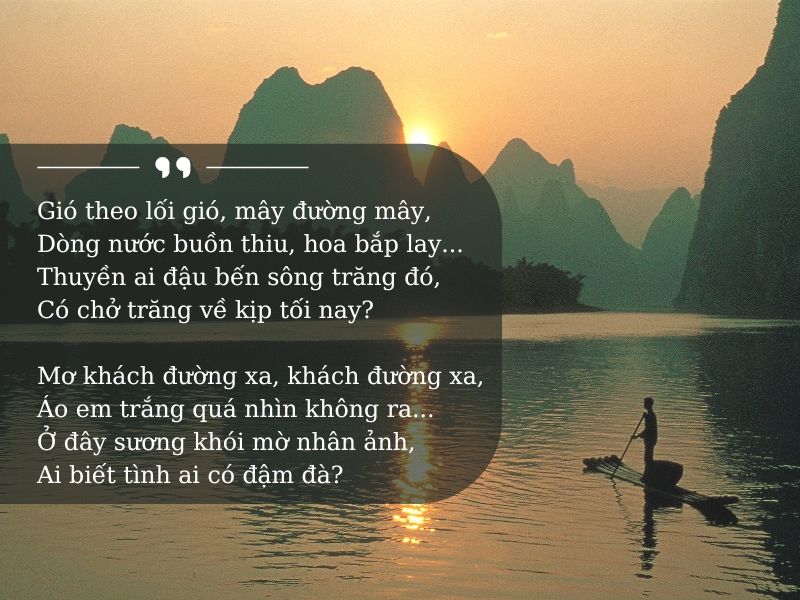 Thơ Hàn Mặc Tử về Tình Yêu:  Mênh Mông, Da Diết và Đầy Xót Xa