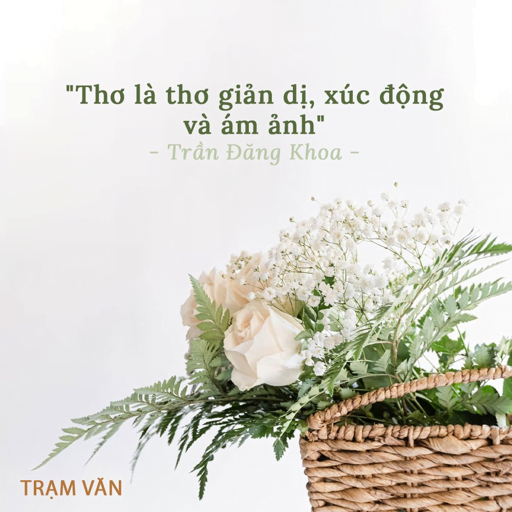 Thơ hay là thơ giản dị ám ảnh?