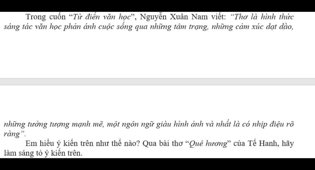 Thơ: Hình thức sáng tác văn học phản ánh cuộc sống qua những tâm trạng