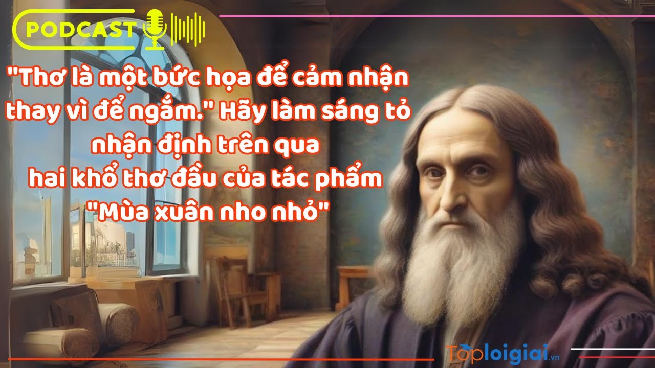 Thơ Là Một Bức Họa Để Cảm Nhận Thay Vì Để Ngắm