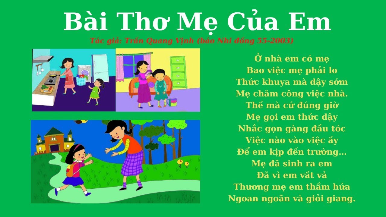 Thơ Mẹ của Em