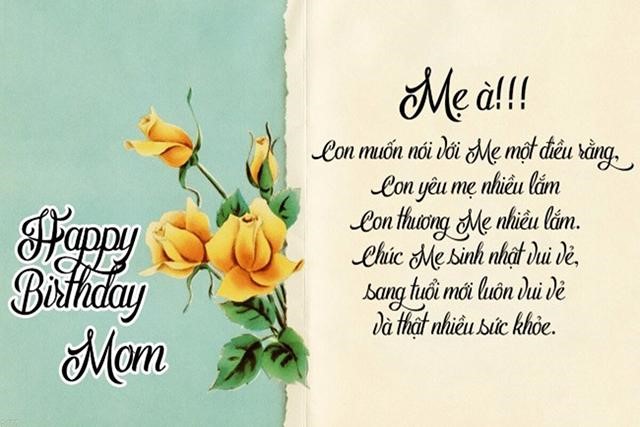 Thơ Mừng Sinh Nhật Hay và Ý Nghĩa Nhất