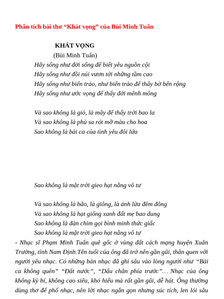 Thơ Là Tự Truyện Của Khát Vọng Gallery 1