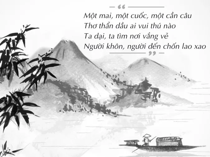 Thơ Nguyễn Bỉnh Khiêm: Triết lý sống và giá trị thời đại