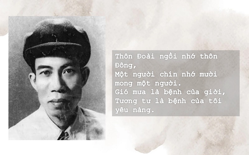 Thơ Nguyễn Bính về tình yêu: vẻ đẹp đằm thắm và nỗi buồn man mác