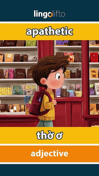 Thờ ơ tiếng Anh là gì?