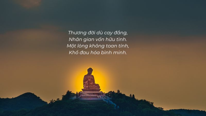 Thơ Phật Giáo 4 Câu Hay Nhất