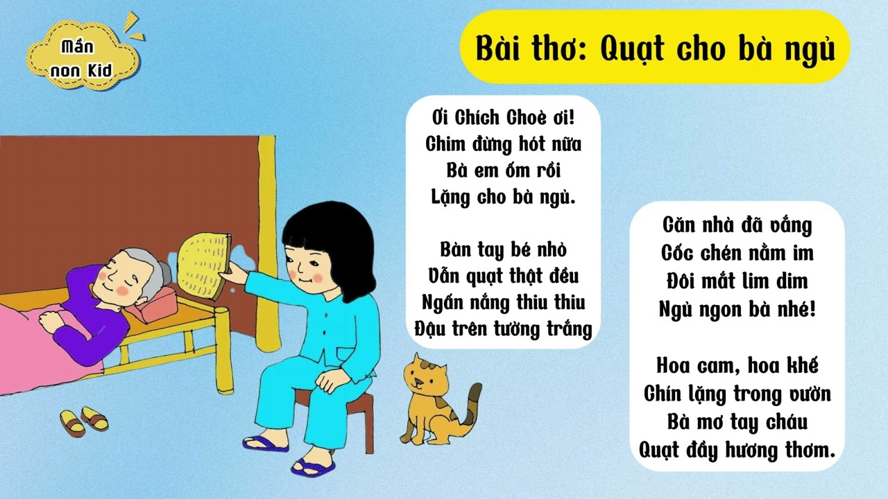 Thơ Quạt Cho Bà Ngủ