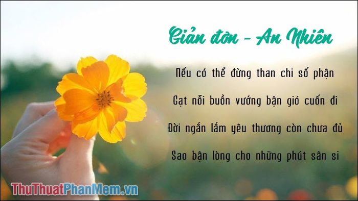 Thơ Tâm Trạng Cuộc Sống: Những Giai Điệu Của Tâm Hồn Gallery 2