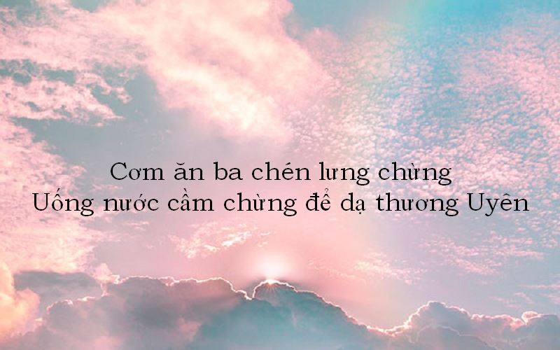 Thơ Tán Uyên: Tuyệt chiêu chinh phục trái tim người thương