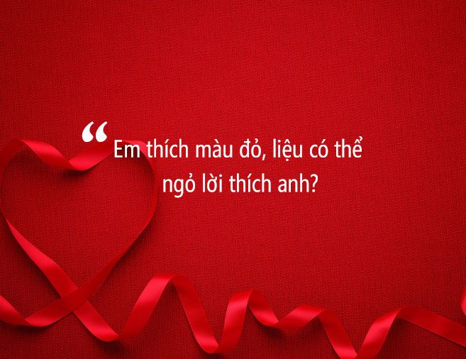 Thơ thả thính áo đỏ: Tuyệt chiêu chinh phục trái tim người ấy