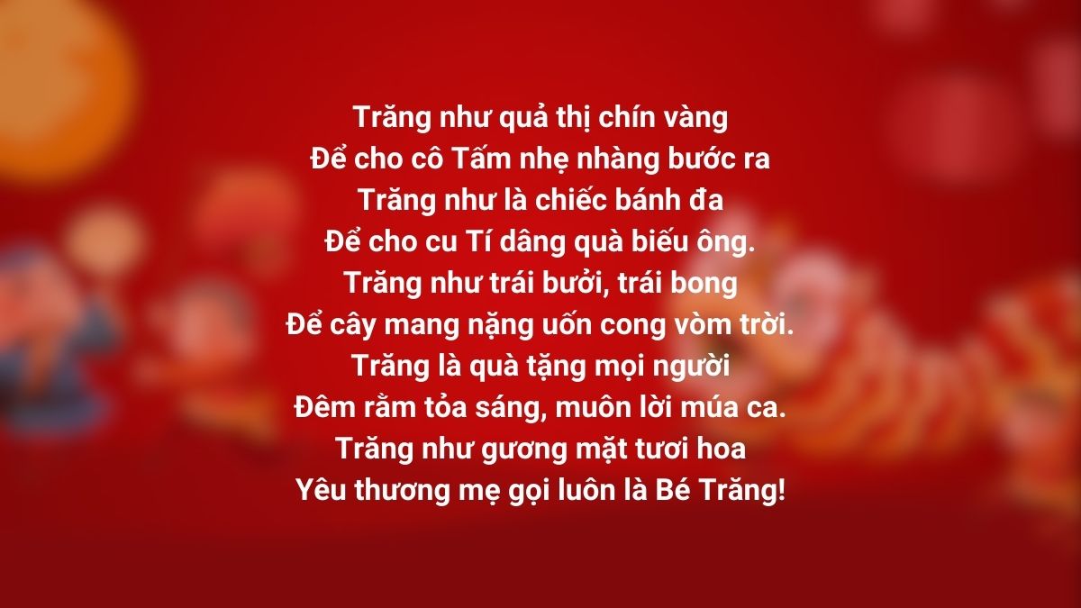 Tuyển Tập Thơ Trung Thu Hay Và Ý Nghĩa Nhất Gallery 2