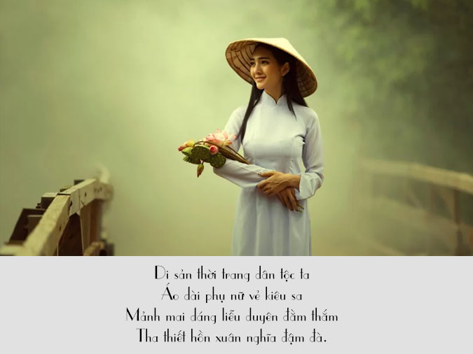 Thơ về Áo Dài Trắng