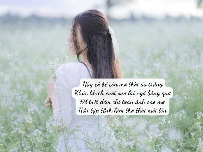 Thơ về Áo Trắng: Tuyệt tác tinh khôi trong từng vần thơ