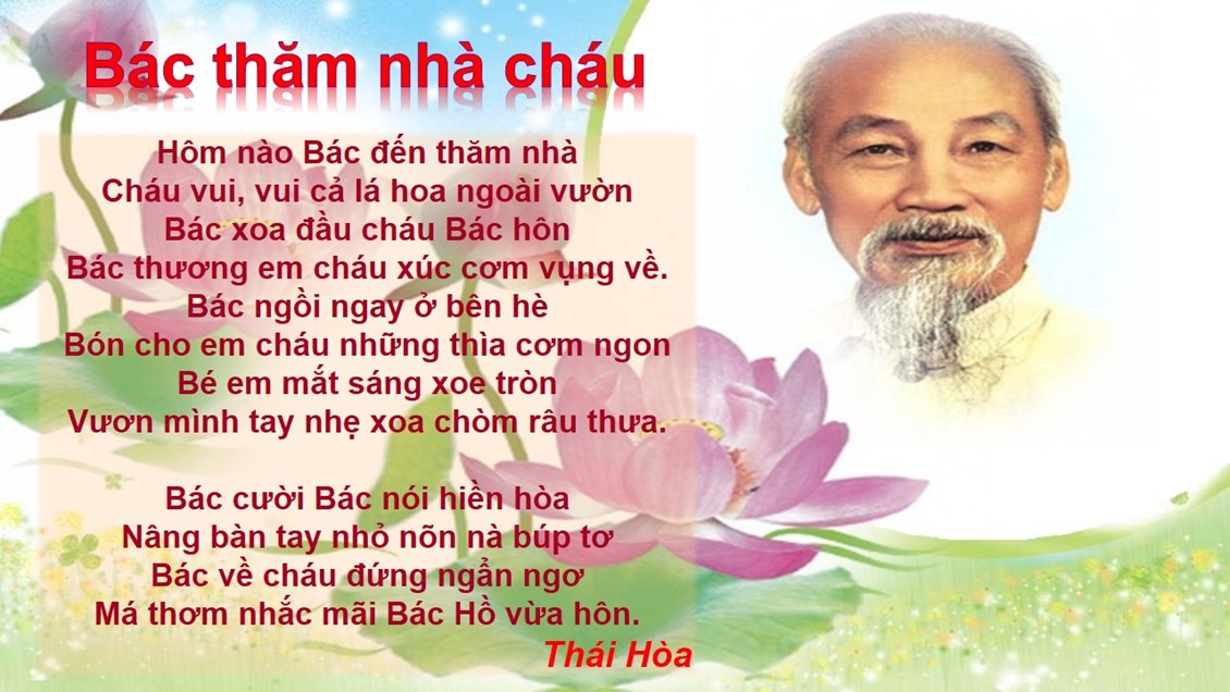 Thơ về Bác Hồ - Tuyển tập những bài thơ hay nhất về Chủ tịch Hồ Chí Minh Gallery 2