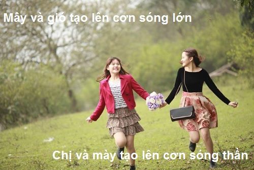 Thơ về chị em hài hước