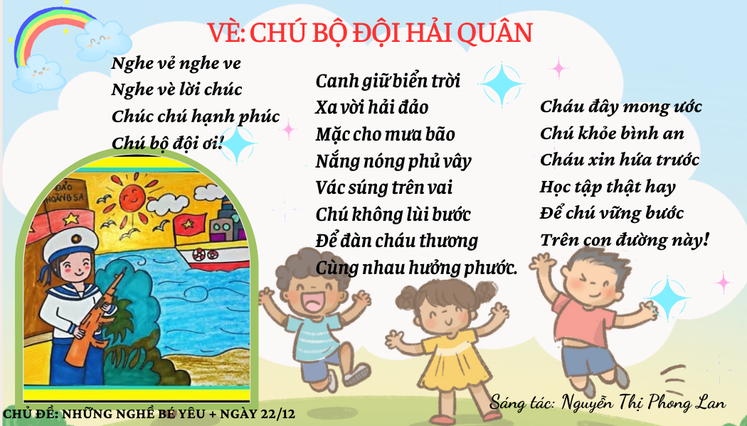 Thơ về Chú Bộ Đội Hải Quân