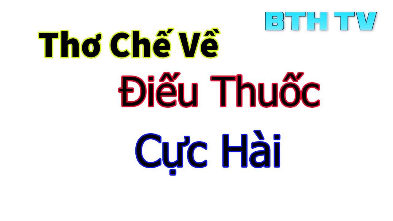 Thơ về điếu thuốc chế