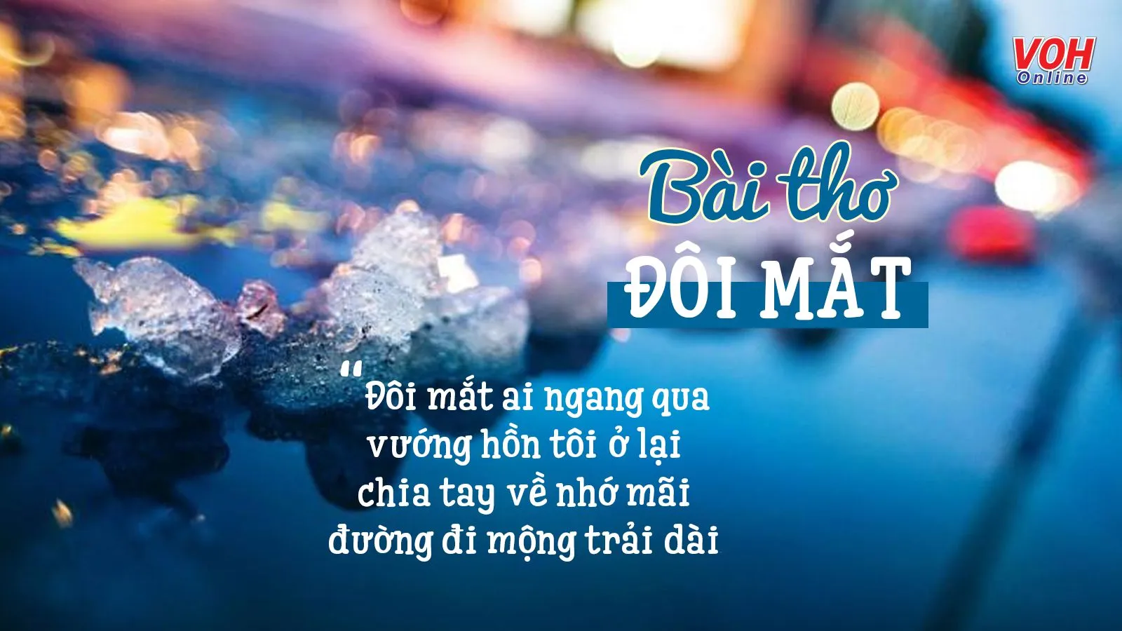 Thơ về đôi mắt đẹp