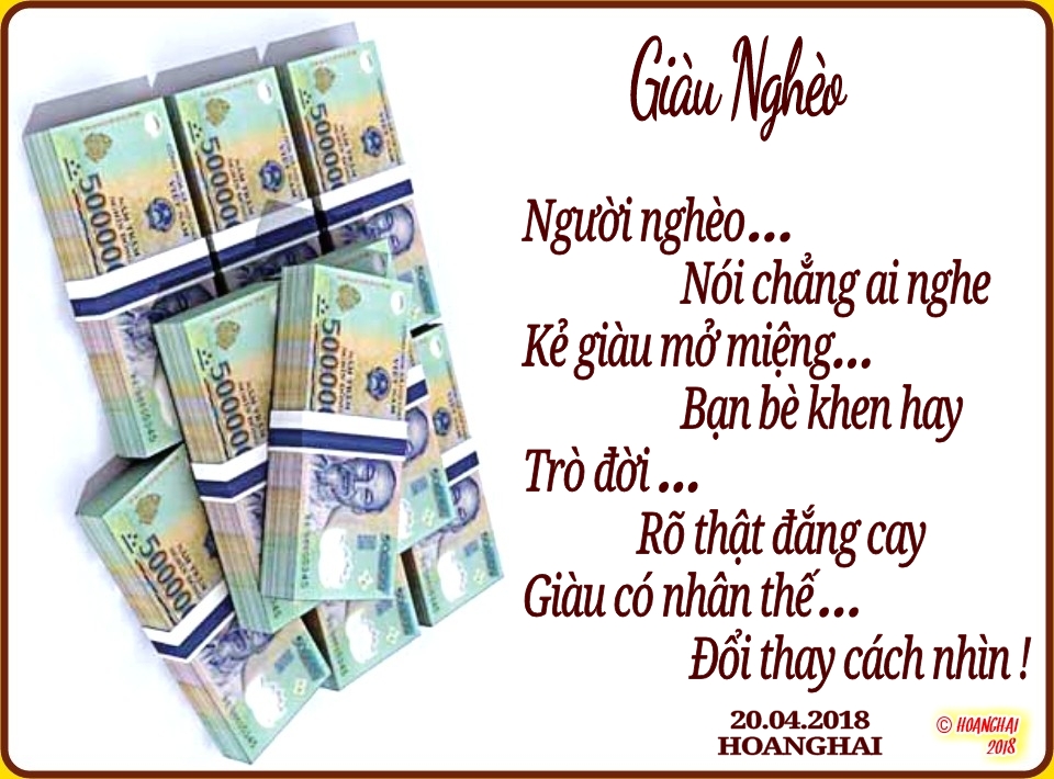Thơ về Giàu Nghèo: Phản ánh chân thực cuộc sống và triết lý nhân sinh