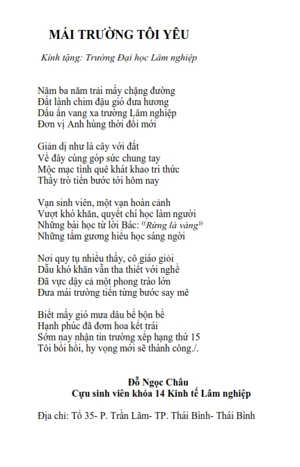 Thơ Về Mái Trường - Những Dòng Thơ Hay Nhất Về Tuổi Học Trò