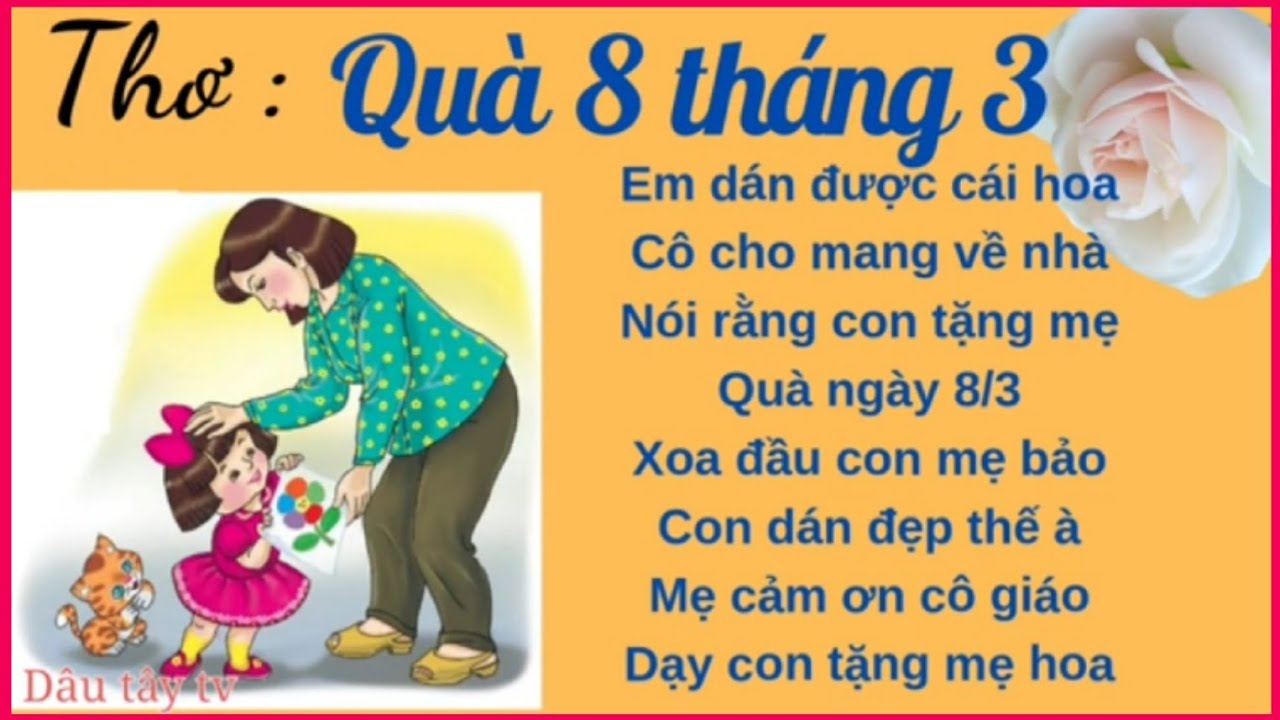 Thơ Về Ngày 8/3: Lời Chúc Ngọt Ngào Dành Tặng Phụ Nữ