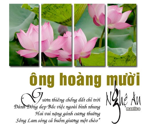 Thơ về Ông Hoàng Mười