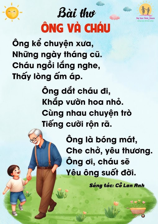 Thơ Về Ông Ngoại: Những Vần Thơ Tình Cảm Dành Cho Người Ông Yêu Dấu