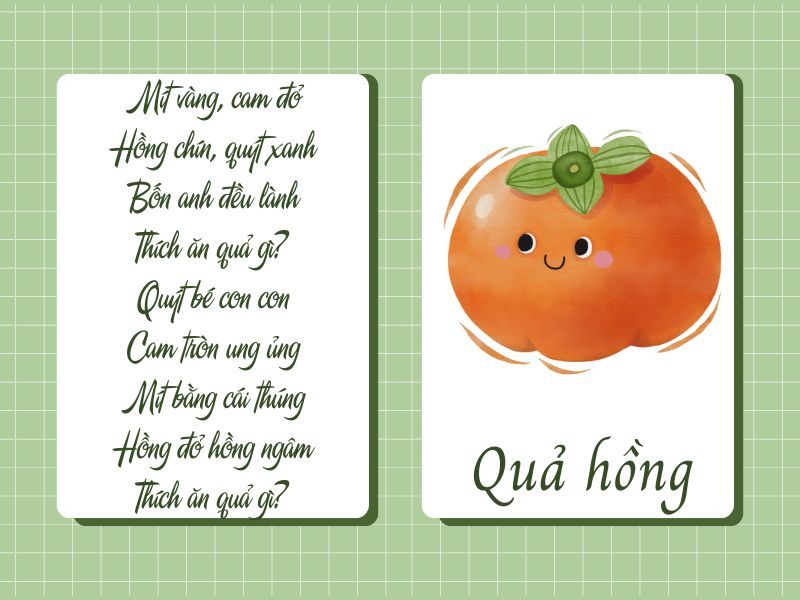 Thơ về Quả Hồng