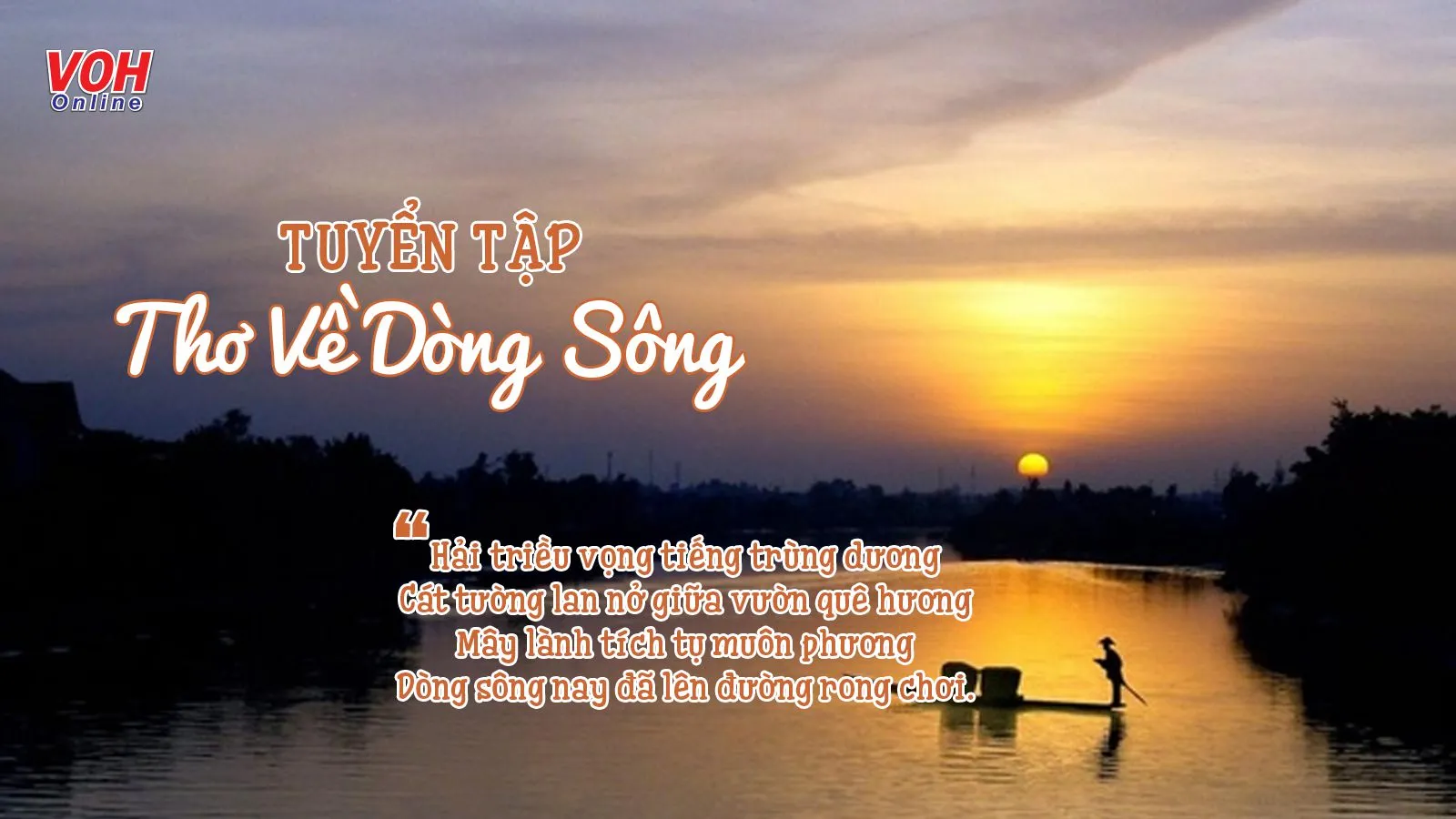 Thơ Về Sông Nước: Cảm Hứng Vượt Thời Gian