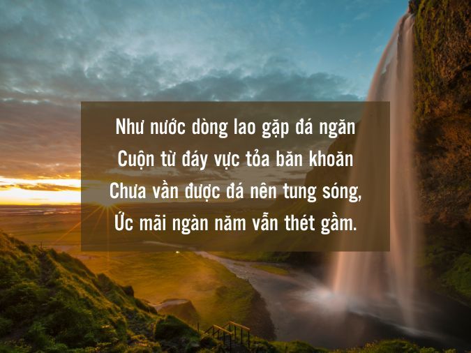 Thơ về Thác Nước và Tình Yêu: Sự mãnh liệt và dịu dàng Gallery 2
