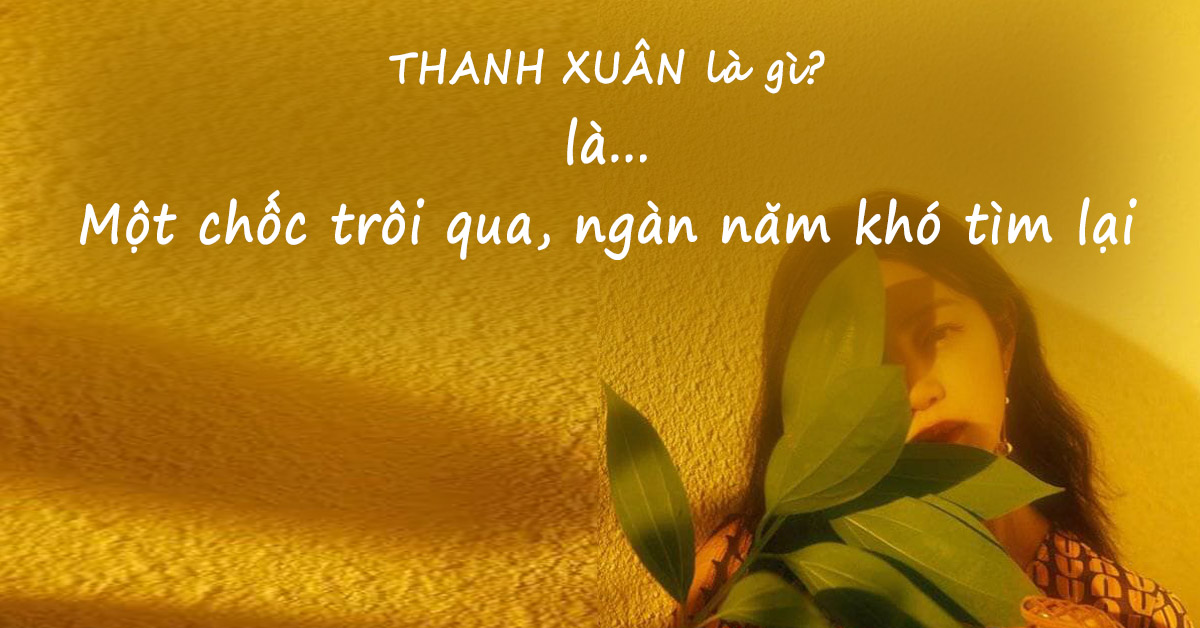 Thơ Về Thanh Xuân Của Con Gái